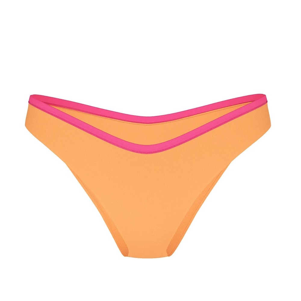VS PINK PLUNGE RACERBACK BIKINI TOP/BRAZILIAN BOTTOMS SET XL NWT - Picture 4 of 12